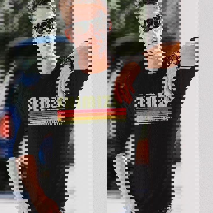 【清水 しみず】名前 名字 家族お揃い ギャグ ネタ ウケ狙い 贈り物 ギフト 面白い おもしろ 長袖Tシャツ 彼への贈り物