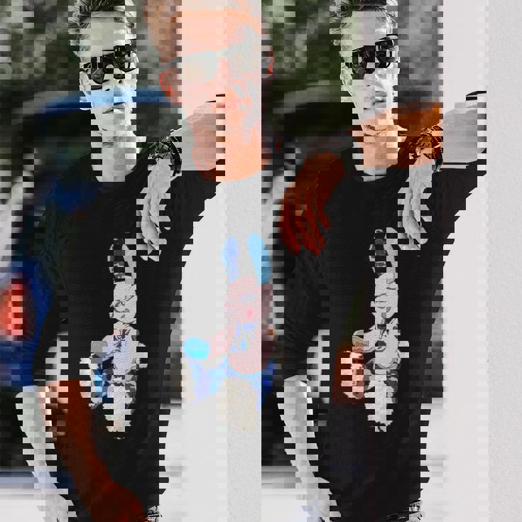 うさぎ星人２号 長袖Tシャツ 彼への贈り物