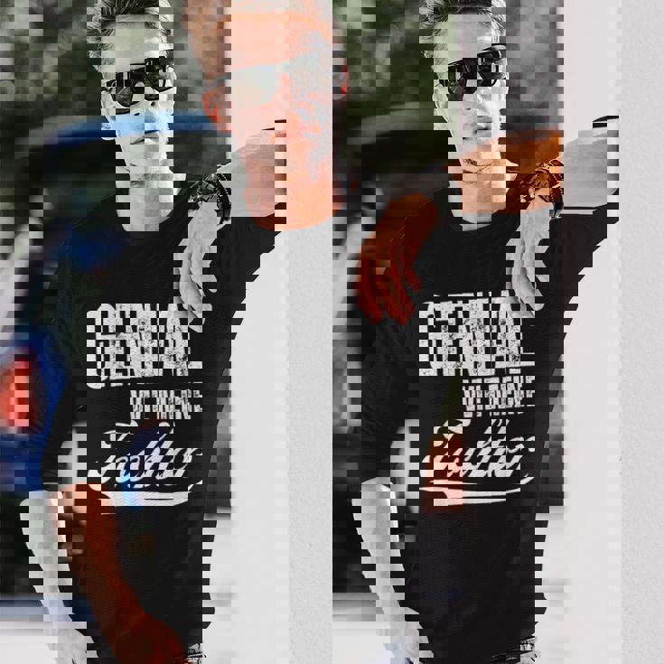 おかしなことわざ 娘 誕生日プレゼント お父さん 長袖Tシャツ 彼への贈り物