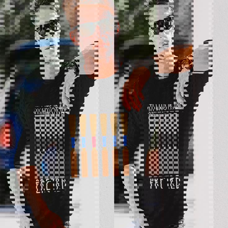 おもしろオーボイスト音楽オーケストラ 駄洒落楽器 オーボエリード 長袖Tシャツ 彼への贈り物