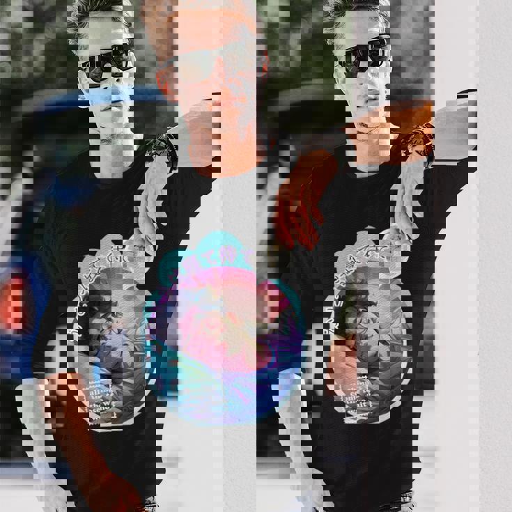 かとう寝て待て おもしろ ネタ ことわざのもじり ことわざ ギャグ ダジャレ 果報は寝て待て 笑える うけ狙い ユーモア 長袖Tシャツ 彼への贈り物