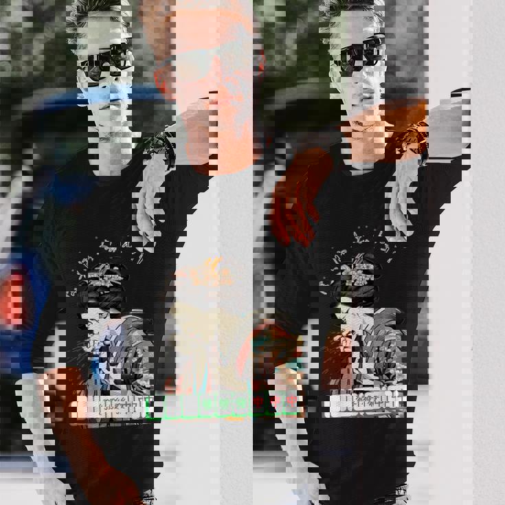 くしゃみの役満【Ukiyo-Eer2】 長袖Tシャツ 彼への贈り物