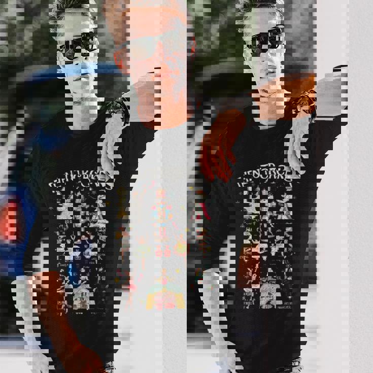 くるみ割り人形 クリスマス クリスマス ファミリー マッチング パジャマ オーナメント 長袖Tシャツ 彼への贈り物