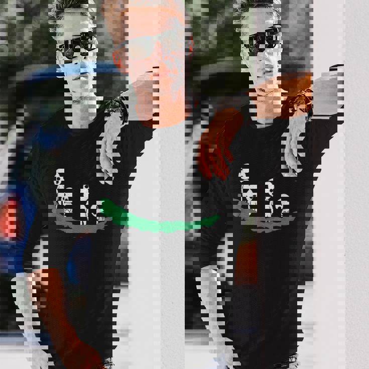 こだま 日本のお化けジャパン 童話 長袖Tシャツ 彼への贈り物