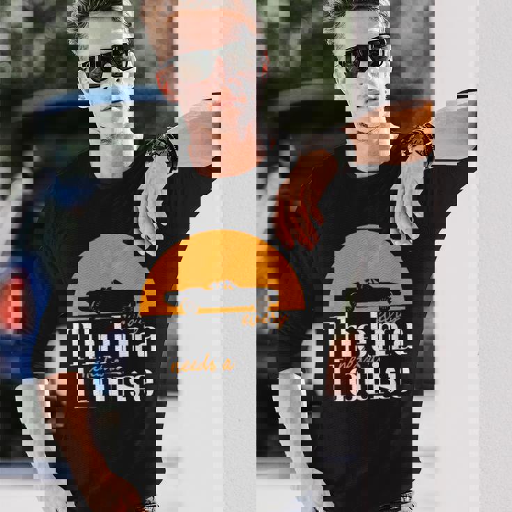 すべてのテルマにはルイーズが必要-ベストフレンズ 長袖Tシャツ 彼への贈り物