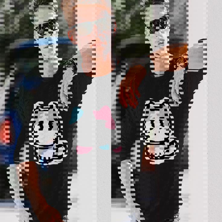 びーえするるる【Bsテレ東公式】イラストtシャツ（ブラック） 長袖Tシャツ 彼への贈り物