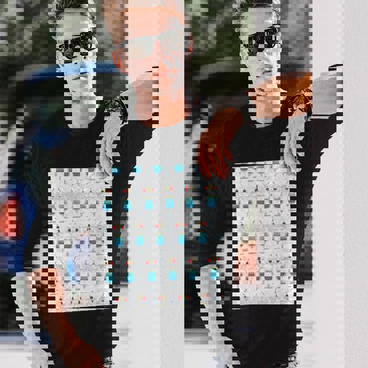 アイスクリームソーダ かわいい スイーツ 長袖Tシャツ 彼への贈り物