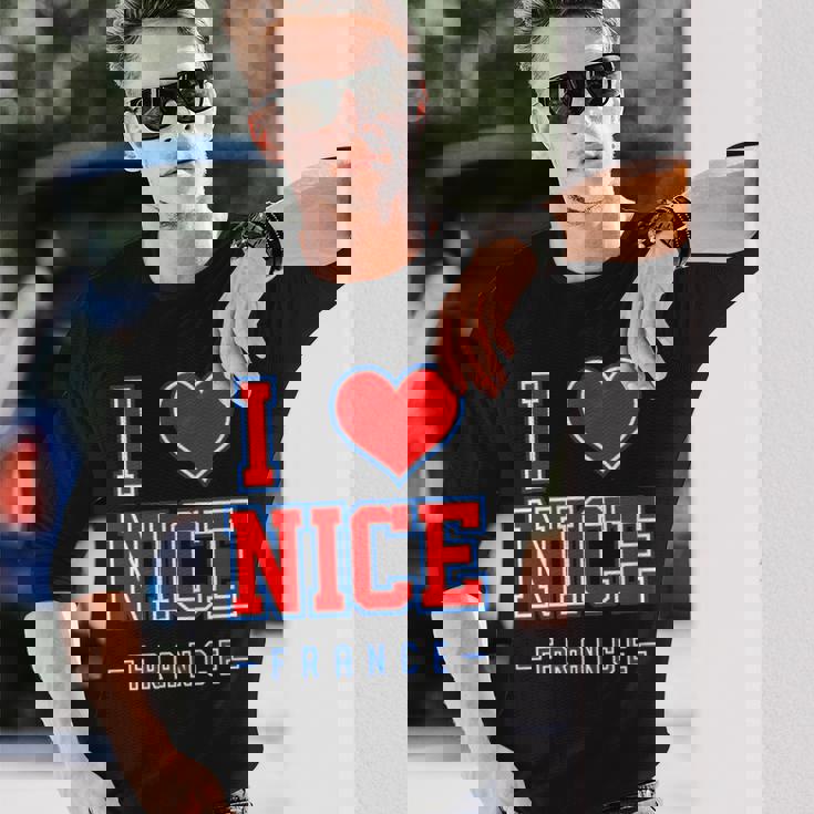 アイラブニースフランス 長袖Tシャツ 彼への贈り物