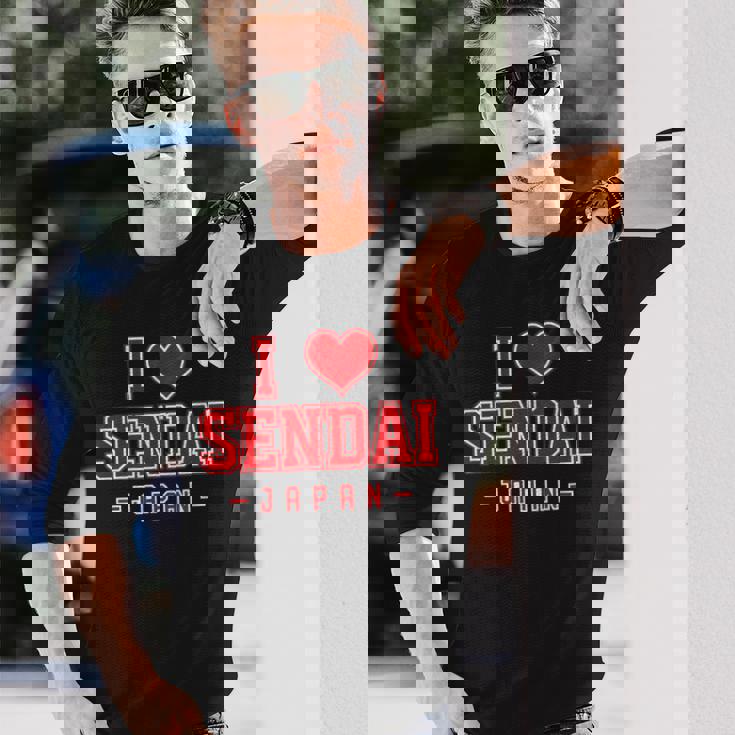 アイラブ仙台ジャパン 長袖Tシャツ 彼への贈り物