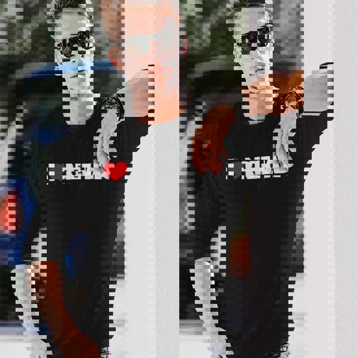 アイ・ラブ・リハビリ 長袖Tシャツ 彼への贈り物