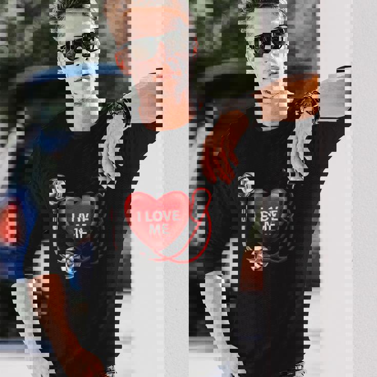 アイ・ラヴ・ミー 長袖Tシャツ 彼への贈り物