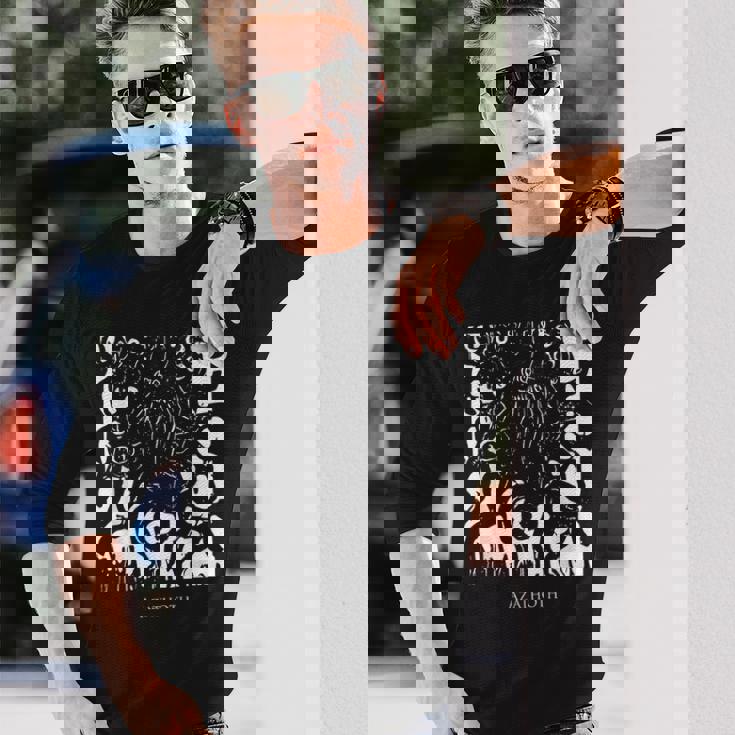 アザトース 這い寄る混沌 コズミック・ホラー クトゥルフ神話 古の者たち Azathoth Chaos Cthulhu 長袖Tシャツ 彼への贈り物