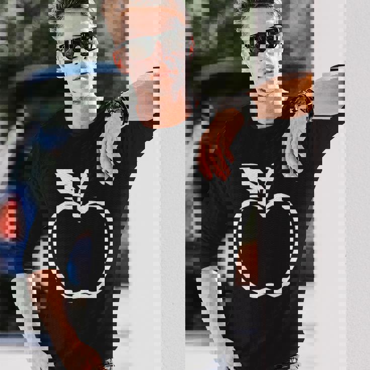 アップルtシャツ 長袖Tシャツ 彼への贈り物