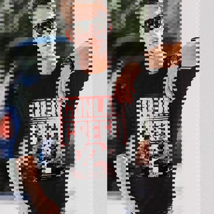 アドニスクリード—ケープタウンからのコンラン対クリード2ライブ 長袖Tシャツ 彼への贈り物