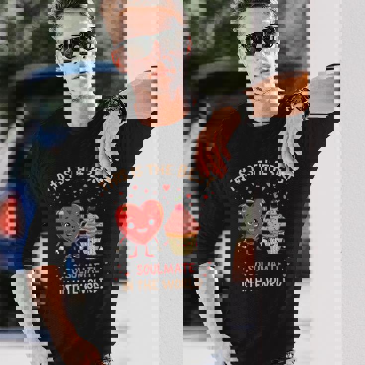 アニバーサリーソウルメイトシャツ 長袖Tシャツ 彼への贈り物