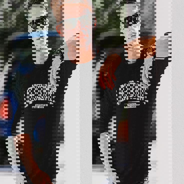 アバクロンビー ノースダコタ Nd Js03 カレッジユニバーシティスタイル 長袖Tシャツ 彼への贈り物