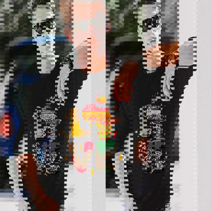 アフリカプライド 長袖Tシャツ 彼への贈り物