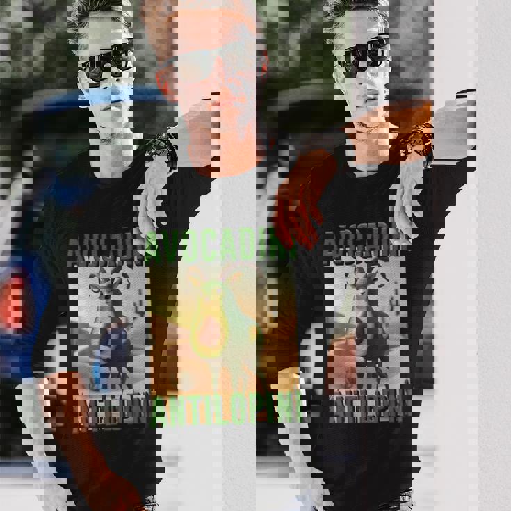 アボカディーニ アンティロピーニ イタリアン ブレイン モンスター Ai キッズ 長袖Tシャツ 彼への贈り物