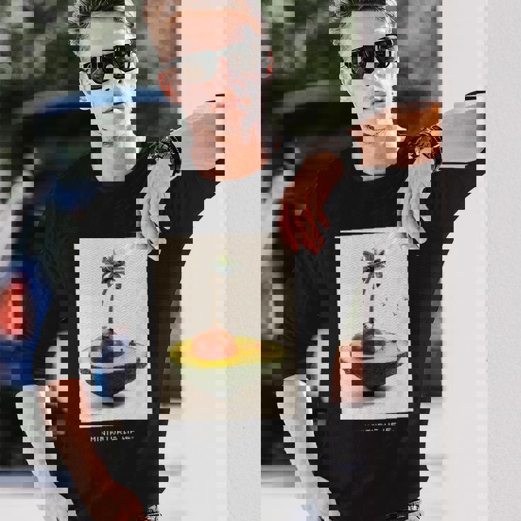 アボカ島 長袖Tシャツ 彼への贈り物