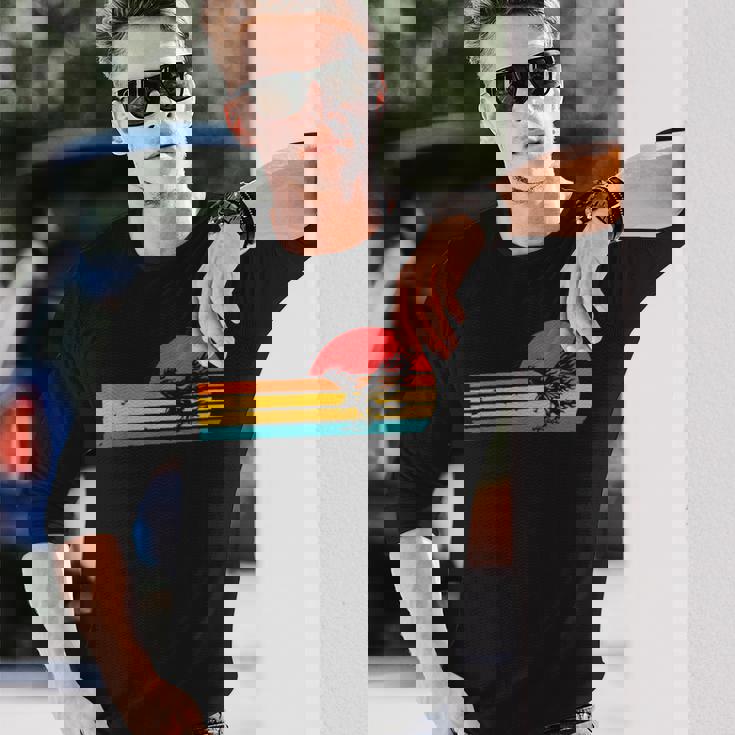 アメリカンイーグル レトロ ヴィンテージ 80年代イーグル 長袖Tシャツ 彼への贈り物