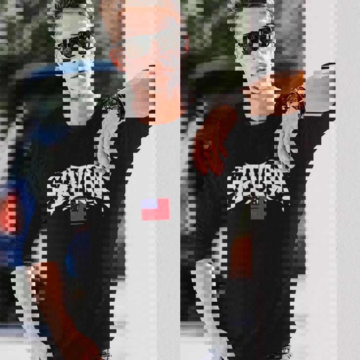 アメリカ領サモアタンクトップ 長袖Tシャツ 彼への贈り物