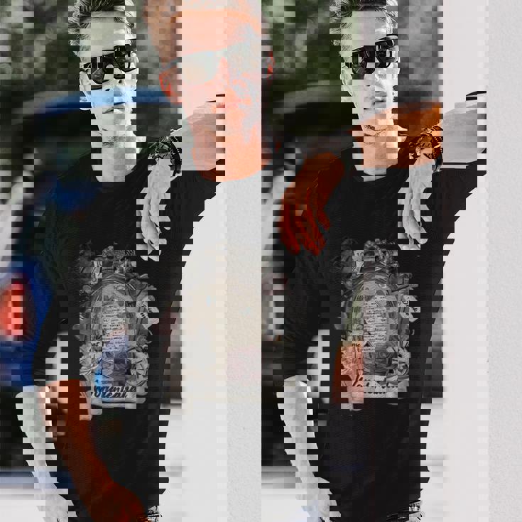 アリス & チェシャーキャット ワンダーランド エレメント 長袖Tシャツ 彼への贈り物