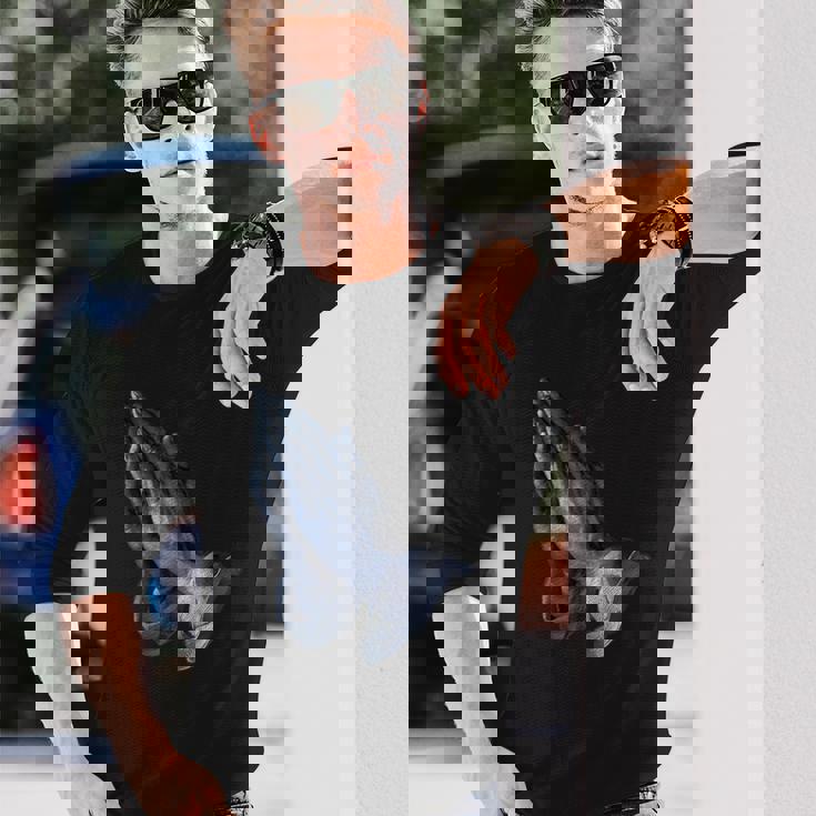 アルブレヒト・デューラーによる使徒の手 1508 長袖Tシャツ 彼への贈り物