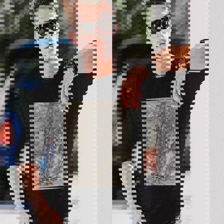 アルブレヒト・デューラーのメランコリア 長袖Tシャツ 彼への贈り物