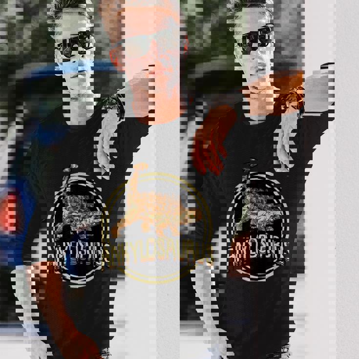 アンキロサウルス 長袖Tシャツ 彼への贈り物