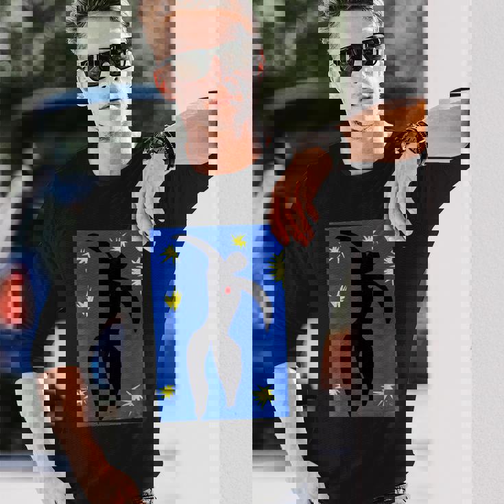 アンリ・マティス イカロス 長袖Tシャツ 彼への贈り物