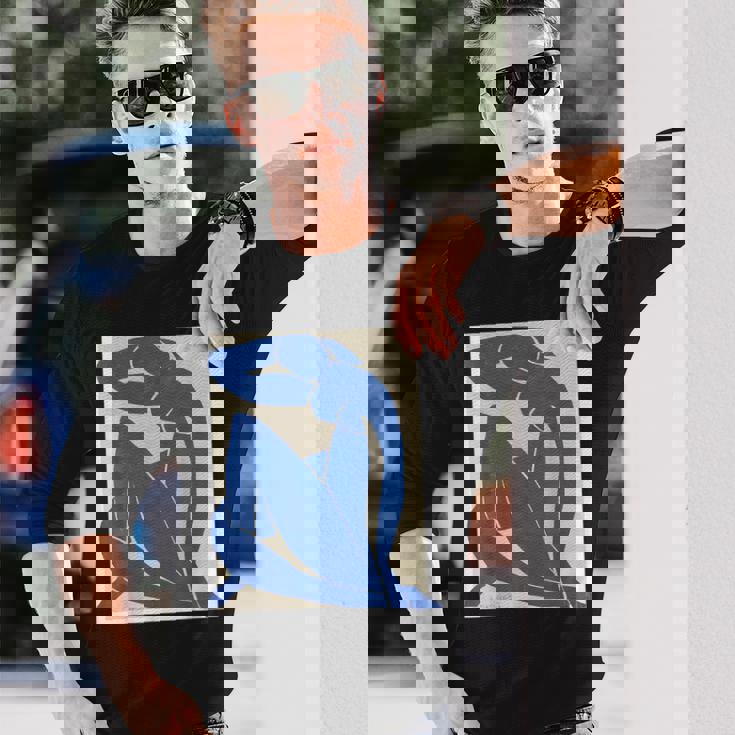 アンリ・マティス ブルーヌードii 長袖Tシャツ 彼への贈り物