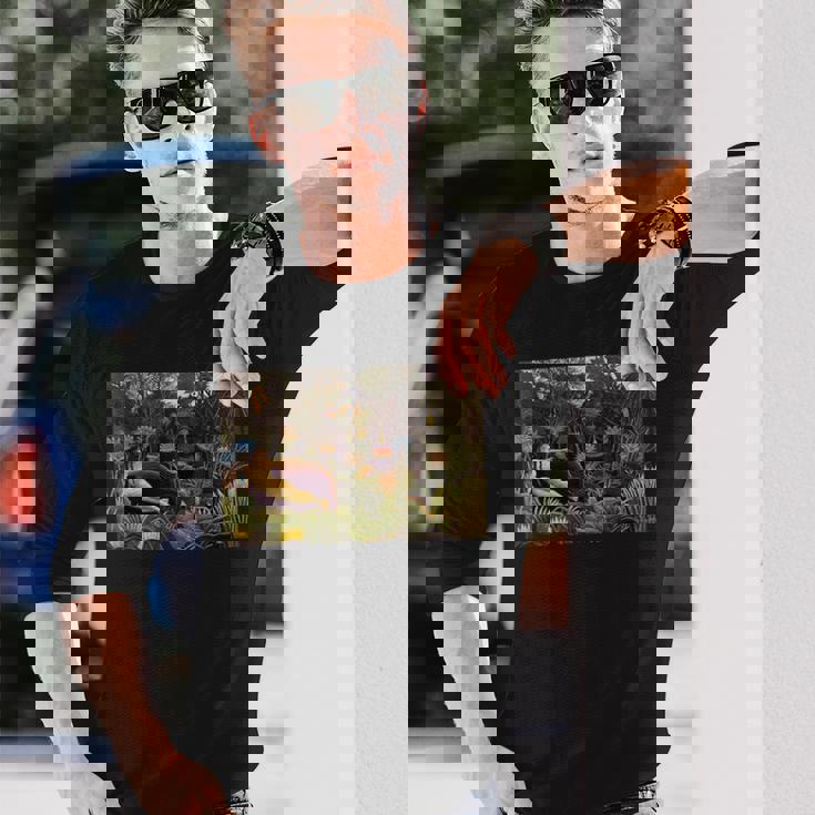 アンリ・ルソー作 夢 1910 長袖Tシャツ 彼への贈り物