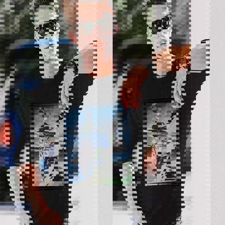 アートムーブメント、ダダイズム、フランシス・ピカビア 長袖Tシャツ 彼への贈り物