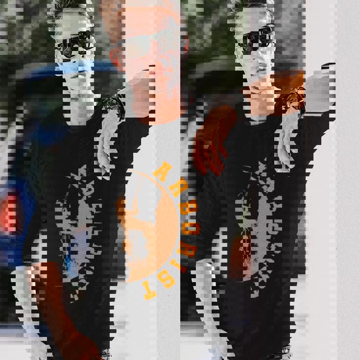 アーボリスト ナレッジツリー 外科医 樹芸家 長袖Tシャツ 彼への贈り物