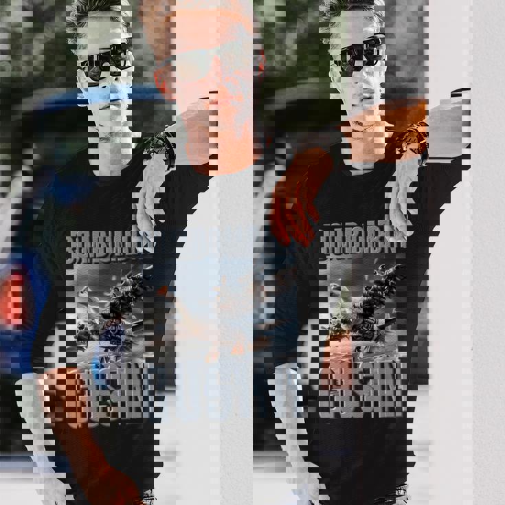 イタリア ブレイン ボンボンビーニ グージニ 面白い Ai キッズ 男の子 ミーム 長袖Tシャツ 彼への贈り物