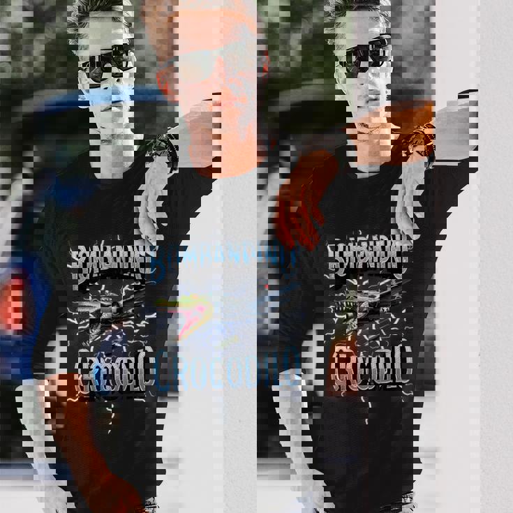 イタリアン ブレイン ボンバルディーノ クロコディロ ボンバルディーロ クロコディロ 長袖Tシャツ 彼への贈り物