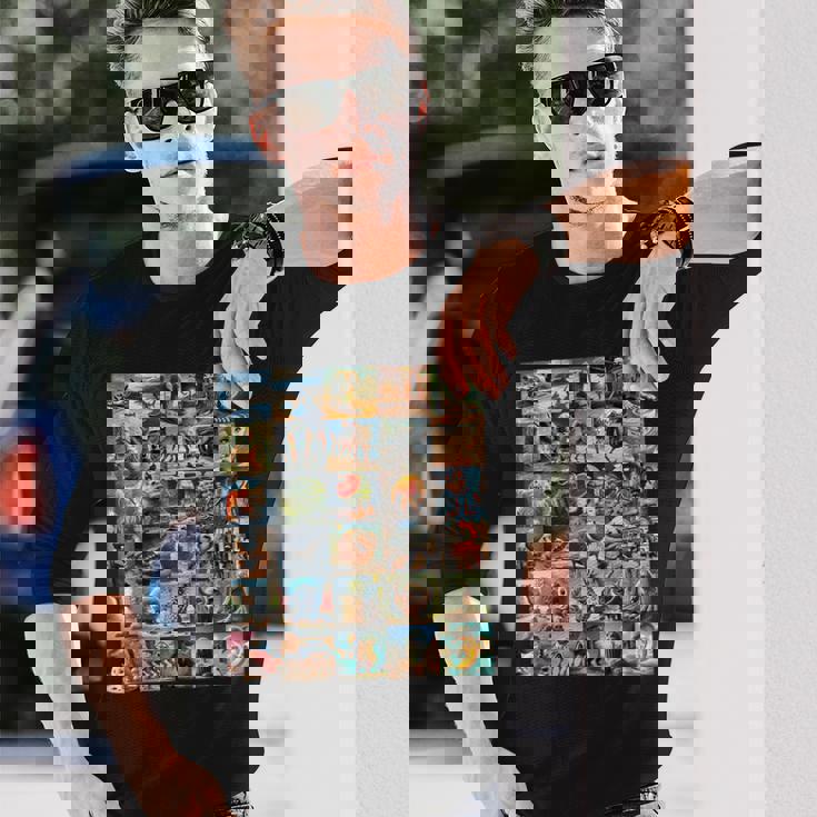 イタリアンブレインロットファニーミーム 長袖Tシャツ 彼への贈り物