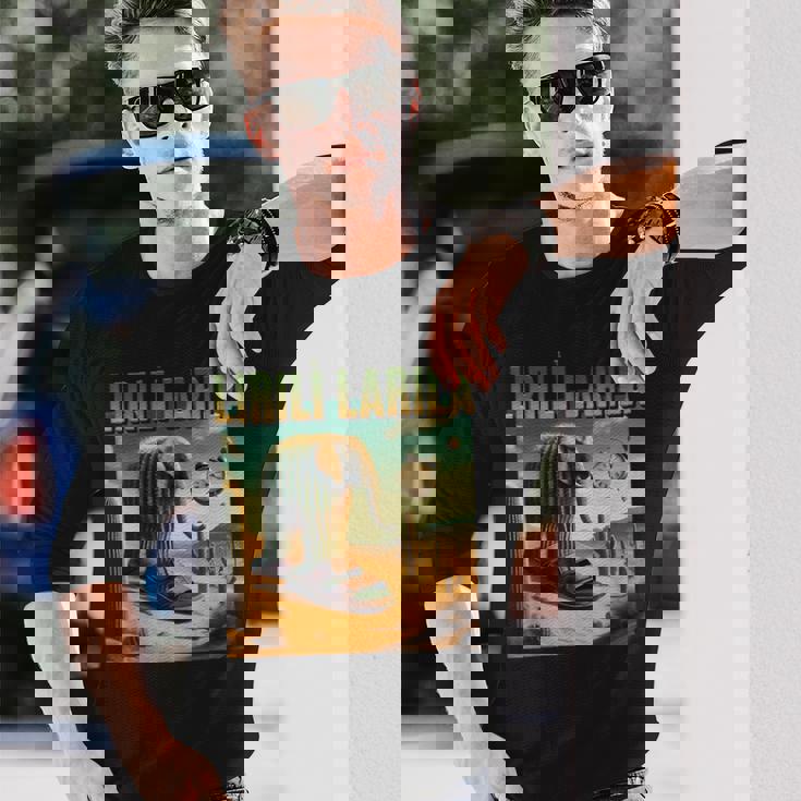 インターネット 陽気なミーム Aiキャラクター リリリ ラリラ ゾウ 長袖Tシャツ 彼への贈り物