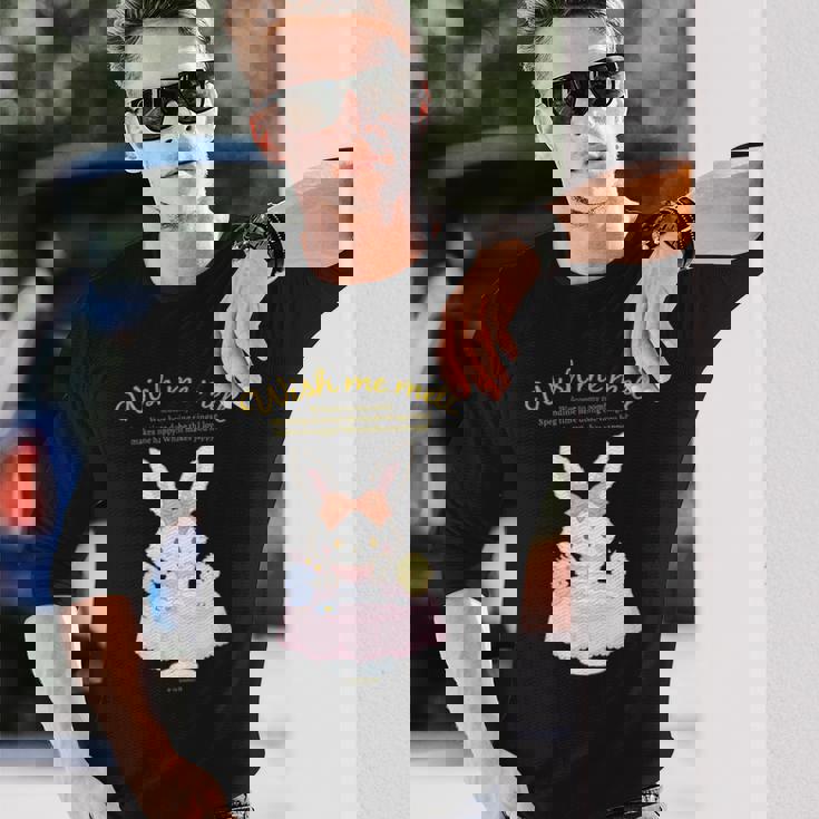 ウィッシュミーメル ハピネスマイルーム 長袖Tシャツ 彼への贈り物