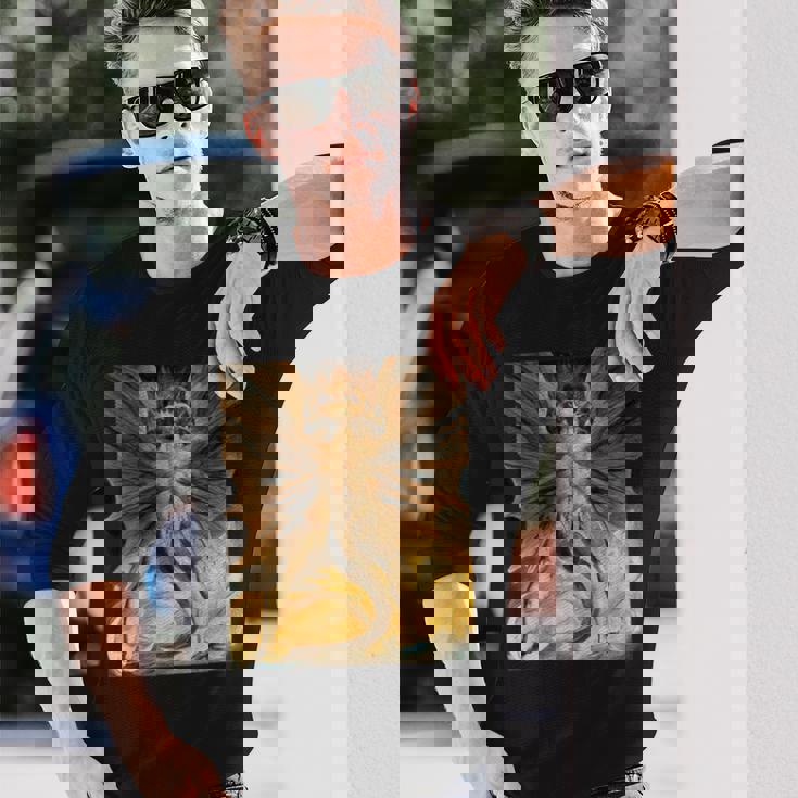 ウィリアム・ブレイク ドラゴンii アーティスト向け 長袖Tシャツ 彼への贈り物