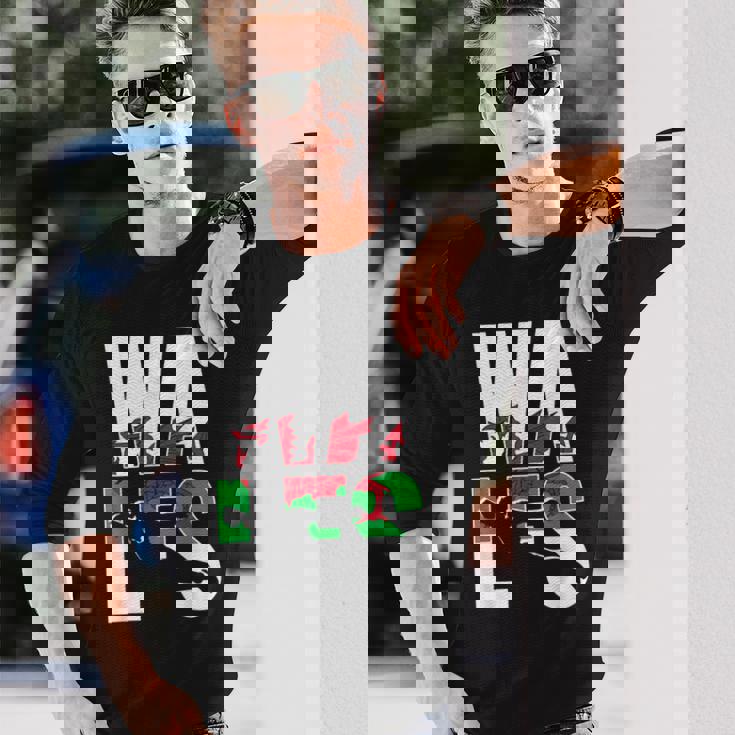 ウェールズサポーターズ ジャージキット ユニオンギフト ウェールズラグビーファン 長袖Tシャツ 彼への贈り物