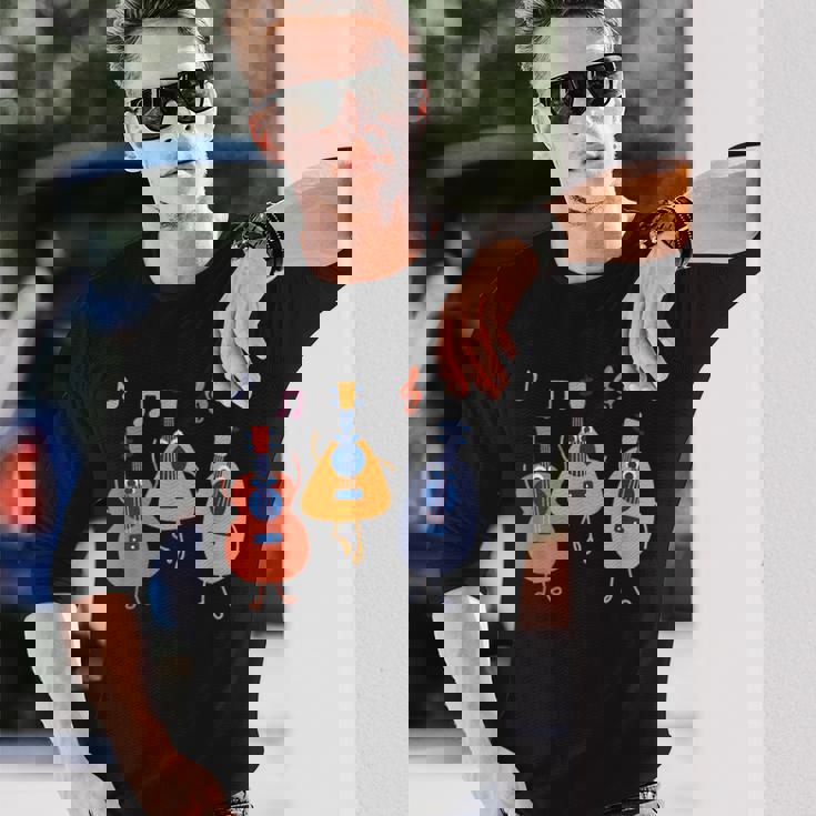 ウクレレダンスwithウクレレミュージシャン軍団 長袖Tシャツ 彼への贈り物