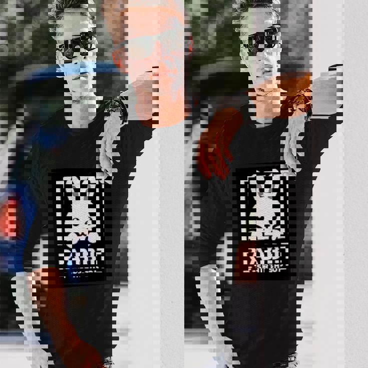 ウサギシリーズ（公式ロゴ） 長袖Tシャツ 彼への贈り物