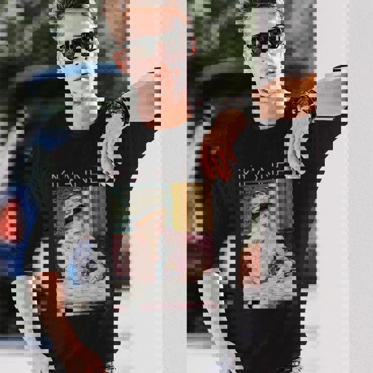 エドゥアール・マネ プラム 芸術家のための芸術 長袖Tシャツ 彼への贈り物