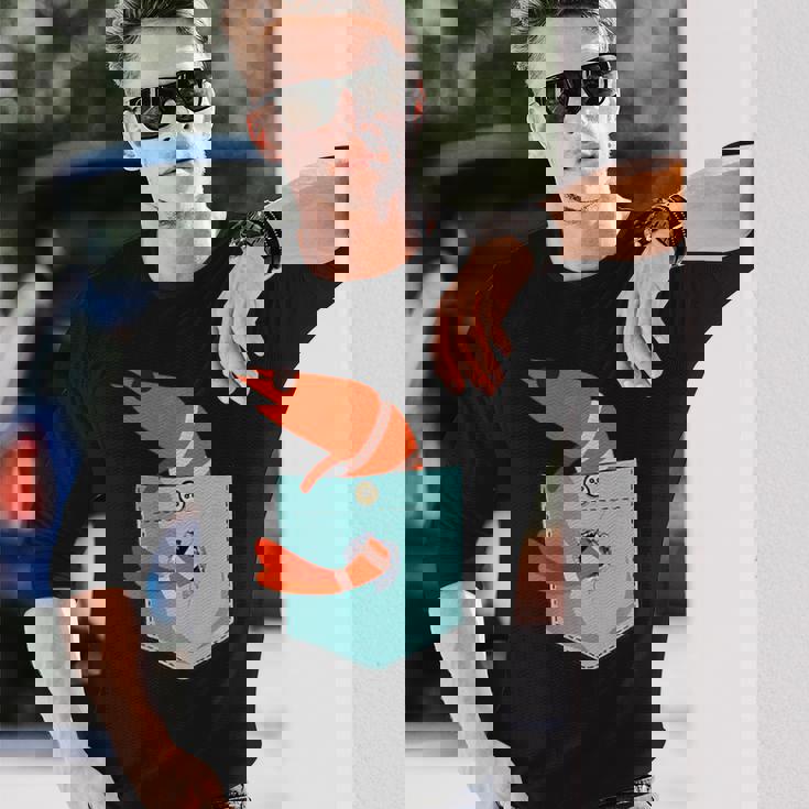 エビtシャツ、エビキッズ、エビガール、エビ好き。 長袖Tシャツ 彼への贈り物