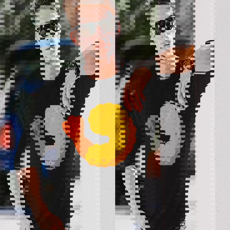 エビフライ エビの天ぷら 海老 コスチューム 長袖Tシャツ 彼への贈り物