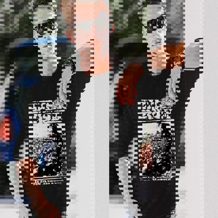 エルヴィス・ア・ハートブレイカー キング・オブ・ロックンロール 音楽 長袖Tシャツ 彼への贈り物