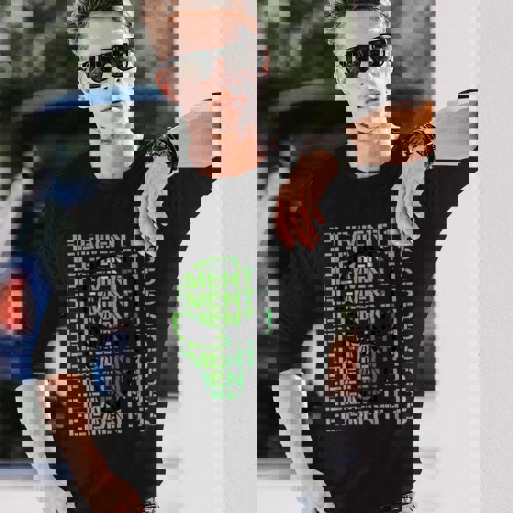 エレメント 115 ウンンペンティウム エリア 51 コンスピラシー セオリー エイリアン Ufo 長袖Tシャツ 彼への贈り物