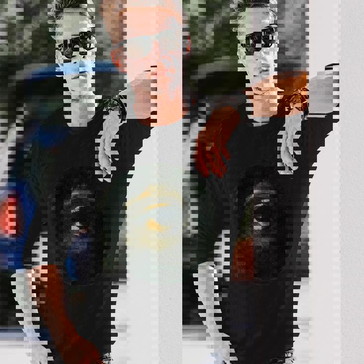 オディロン・ルドンによるビジョン 長袖Tシャツ 彼への贈り物