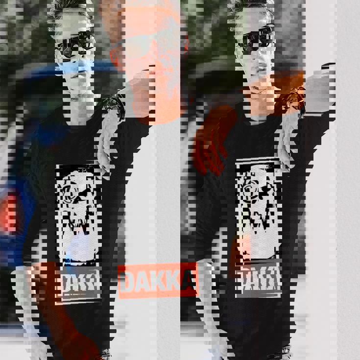 オーク ダッカ トラックオークハンマーウォーオーク 長袖Tシャツ 彼への贈り物